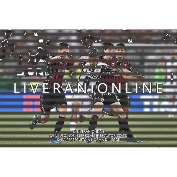 Finale TIM CUP 2015-2016 Milan vs Juventus - Roma - 21.05.2015 - nella foto: Paulo Dybala e Riccardo Montolivo e Giacomo Bonaventura / Ph. Corradetti - AGENZIA ALDO LIVERANI SAS