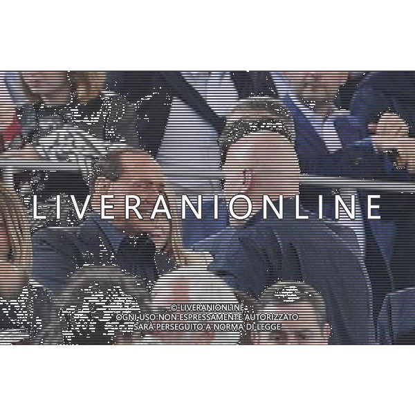 Finale TIM CUP 2015-2016 Milan vs Juventus - Roma - 21.05.2015 - nella foto: Silvio Berlusconi in tribuna / Ph. Corradetti - AGENZIA ALDO LIVERANI SAS