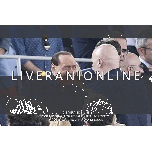 Finale TIM CUP 2015-2016 Milan vs Juventus - Roma - 21.05.2015 - nella foto: silvio Berlusconi in tribuna / Ph. Corradetti - AGENZIA ALDO LIVERANI SAS