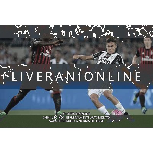 Coppa Italia TIM Cup 2015/2016 Finale Roma - 21.05.2016 Milan-Juventus Nella Foto: paulo dybala tiro bloccato da zapata /Ph.Vitez-Ag. Aldo Liverani