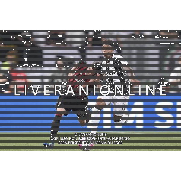 Finale TIM CUP 2015-2016 Milan vs Juventus - Roma - 21.05.2015 - nella foto: mario Lemina e Poli andrea / Ph. Corradetti - AGENZIA ALDO LIVERANI SAS