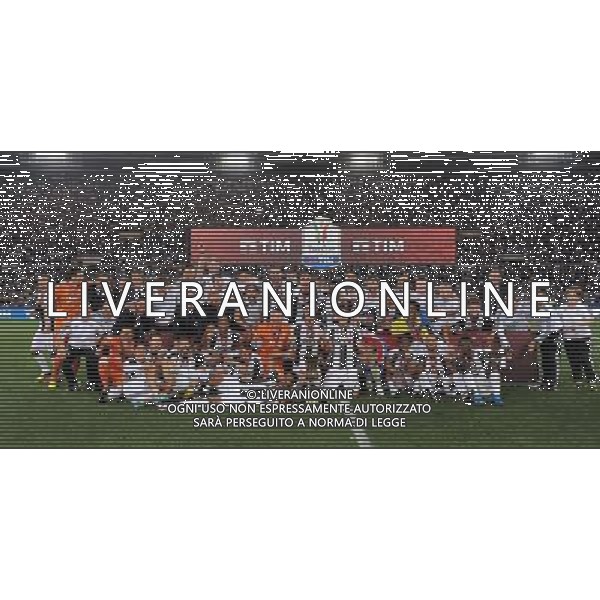 Coppa Italia TIM Cup 2015/2016 Finale Roma - 21.05.2016 Milan-Juventus Nella Foto:festa dei giocatori della juventus con la coppa /Ph.Vitez-Ag. Aldo Liverani