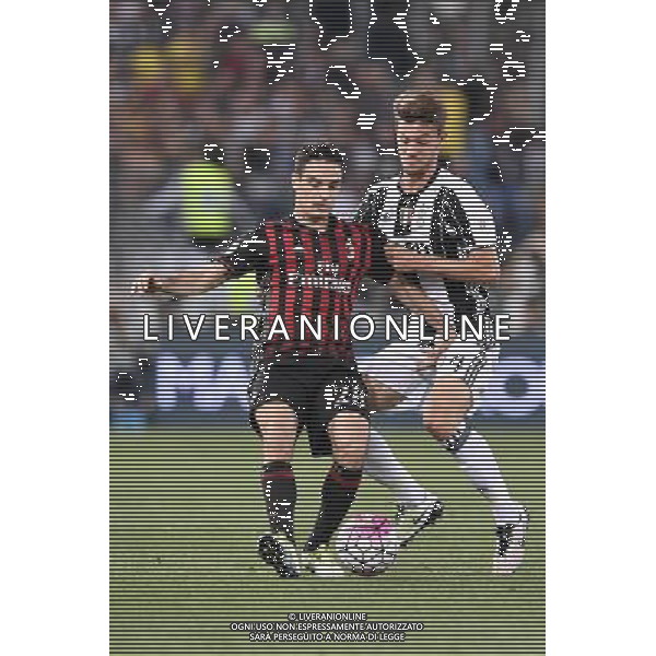 Finale TIM CUP 2015-2016 Milan vs Juventus - Roma - 21.05.2015 - nella foto: Giacomo Bonaventura e Daniele Rugani / Ph. Corradetti - AGENZIA ALDO LIVERANI SAS
