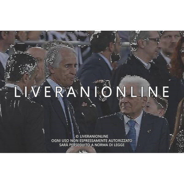 Finale TIM CUP 2015-2016 Milan vs Juventus - Roma - 21.05.2015 - nella foto: Giovanni Malago\' e Sergio Mattarella / Ph. Corradetti - AGENZIA ALDO LIVERANI SAS