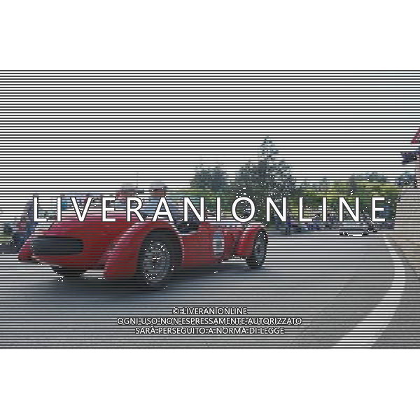 1000 Miglia 2016: passaggi vari da Roma a Parma - Auto 189 salita sul passo della Futa MARCO RIZZINI AG ALDO LIVERANI SAS