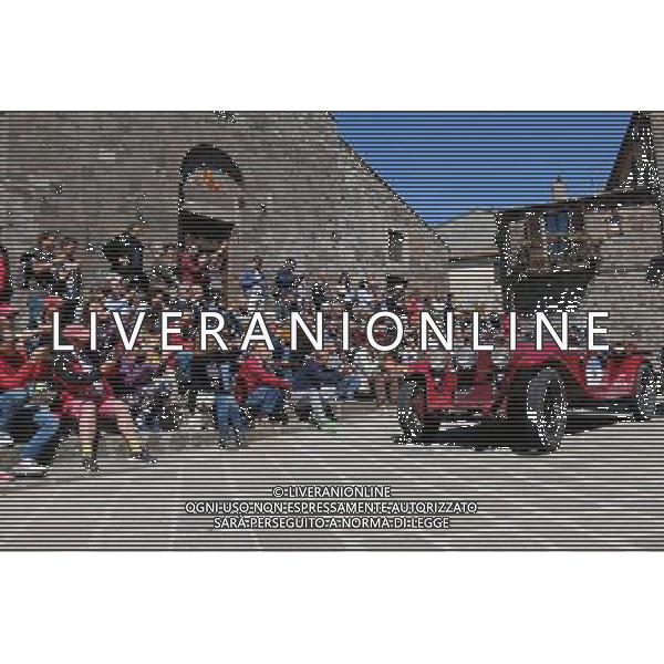 1000 Miglia 2016: passaggi vari da Roma a Parma - Auto 74 Vesco a Radicofani PH MARCO RIZZINI AG ALDO LIVERANI SAS