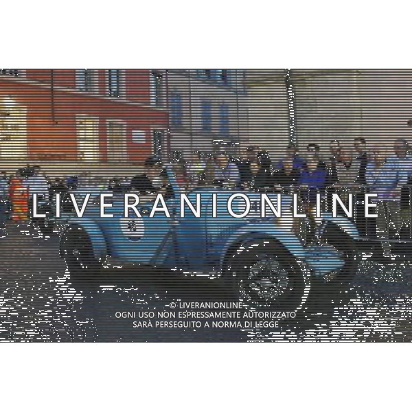 1000 Miglia 2016: arrivo a Parma - auto 48 Salviato PH MARCO RIZZINI AG ALDO LIVERANI SAS