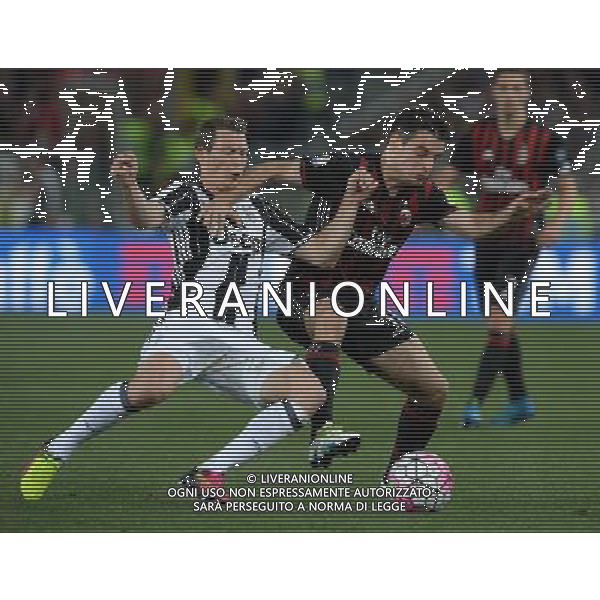 Coppa Italia TIM Cup 2015/2016 Finale Roma - 21.05.2016 Milan-Juventus Nella Foto:Giacomo Bonaventura-Stephan Lichtsteiner /Ph.Vitez-Ag. Aldo Liverani