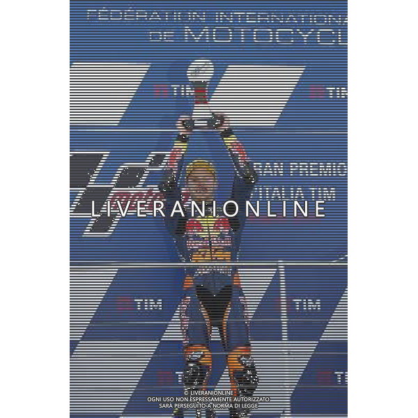 Motomondiale, Gran Premio d\'Italia TIM, 22/05/2016, nella foto: BINDER BRAD, SUL PODIO, ©CLAUDIO ZAMAGNI/AGENZIA ALDO LIVERANI S.A.S.