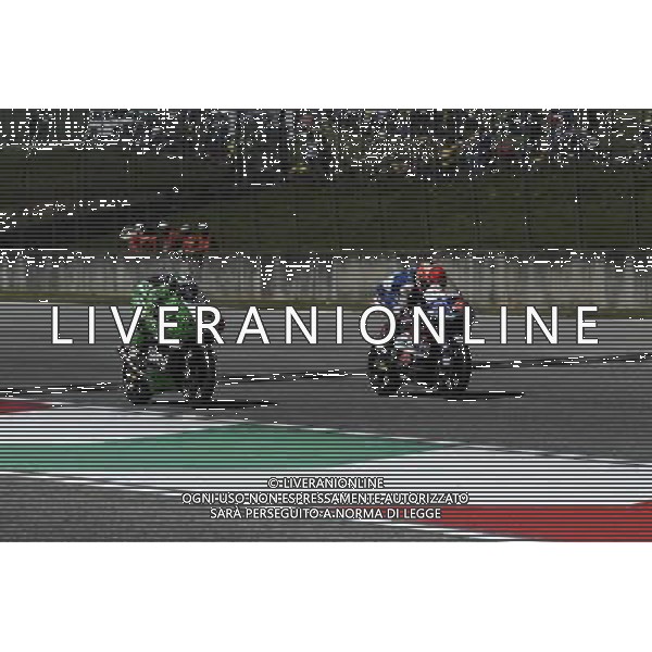 22.05.2016. Mugello, Italia.Moto3 gara. Fabio Di Giannantonio (Honda Gresini) durante la gara. FOTO G. PIAZZOLLA-AG ALDO LIVERANI SAS