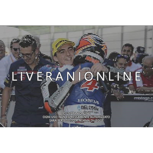 22.05.2016. Mugello, Italia.Moto3 gara. Francesco Bagnaia e Fabio Di Giannantonio durante la gara. FOTO G. PIAZZOLLA-AG ALDO LIVERANI SAS