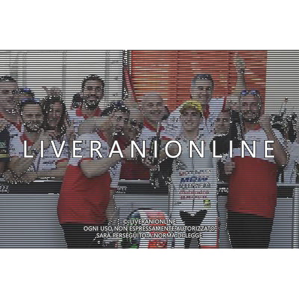 22.05.2016. Mugello, Italia.Moto3 gara. Francesco Bagnaia e il team Mahindra. FOTO G. PIAZZOLLA-AG ALDO LIVERANI SAS