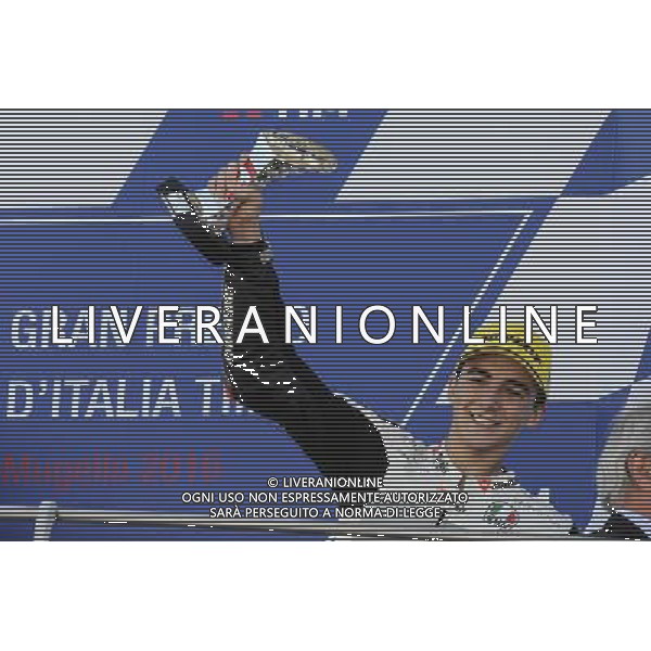 22.05.2016. Mugello, Italia.Moto3 gara. Francesco Bagnaia. FOTO G. PIAZZOLLA-AG ALDO LIVERANI SAS