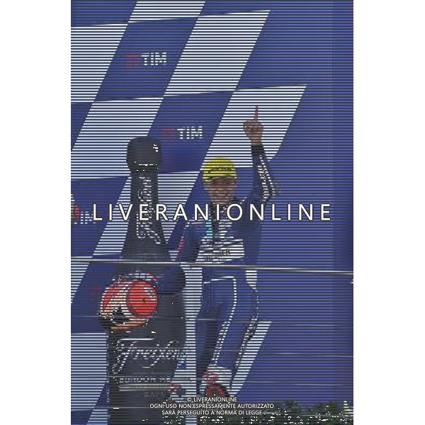 22.05.2016. Mugello, Italia. Moto3 gara. Fabio Di Giannantonio. FOTO G. PIAZZOLLA-AG ALDO LIVERANI SAS
