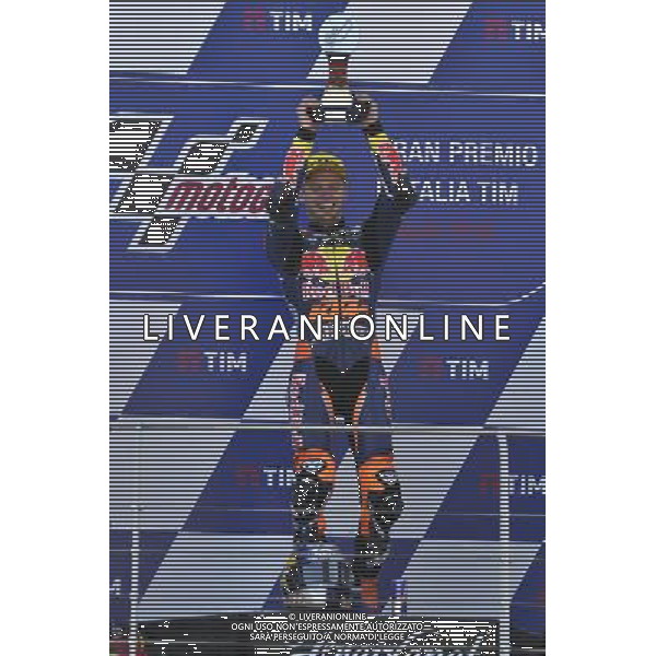 22.05.2016. Mugello, Italia. Moto3 gara.Brad Binder. FOTO G. PIAZZOLLA-AG ALDO LIVERANI SAS