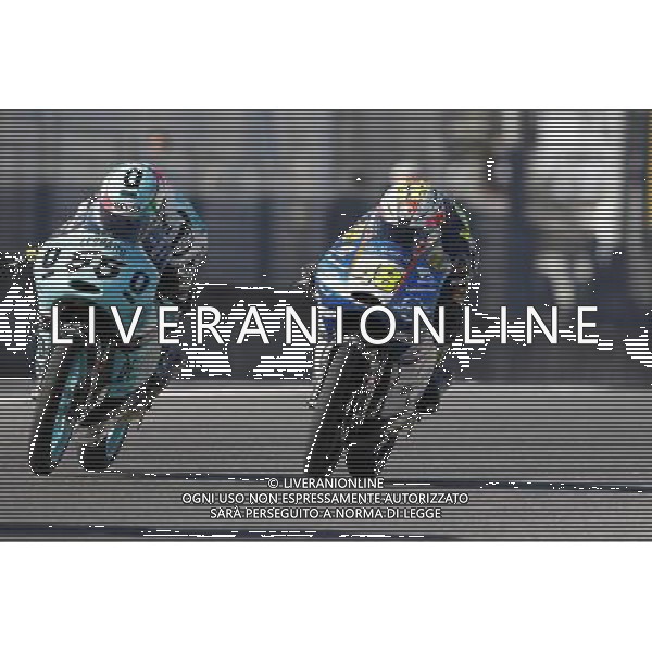 Motomondiale, Gran Premio d\'Italia TIM, 22/05/2016, Warm Up, nella foto: LOCATELLI ANDREA, DALLA PORTA LORENZO, ©CLAUDIO ZAMAGNI/ACTIVA