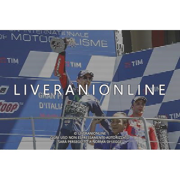 Motomondiale, Gran Premio d\'Italia TIM, 22/05/2016, Gara, nella foto: JORGE LORENZO, SUL PODIO, ©CLAUDIO ZAMAGNI/AGENZIA ALDO LIVERANI S.A.S