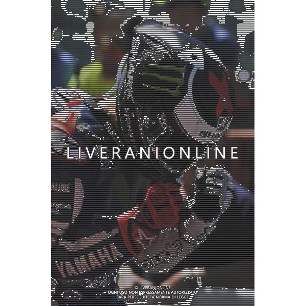 Jorge Lorenzo all\'arrivo FOTO G-PIAZZOLLA-AG ALDO LIVERANI SAS