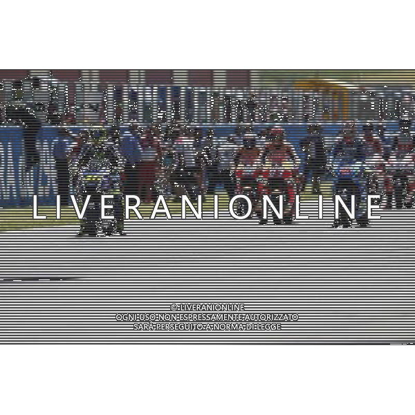 Motomondiale, Gran Premio d\'Italia TIM, 22/05/2016, Gara, nella foto: VALENTINO ROSSI, IN GRIGLIA DI PARTENZA, ©CLAUDIO ZAMAGNI/AGENZIA ALDO LIVERANI S.A.S