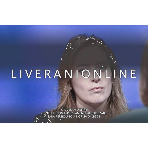 Trasmissione TV \' In mezz\'ora \' Roma - 22.05.2016 - Studi Rai Teulada - nella foto: Maria Elena Boschi / Ph. Corradetti - AGENZIA ALDO LIVERANI SAS