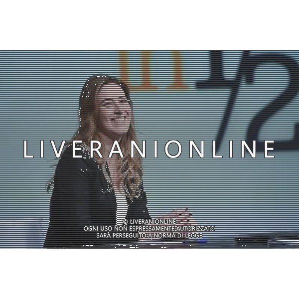 Trasmissione TV \' In mezz\'ora \' Roma - 22.05.2016 - Studi Rai Teulada - nella foto: Maria Elena Boschi / Ph. Corradetti - AGENZIA ALDO LIVERANI SAS