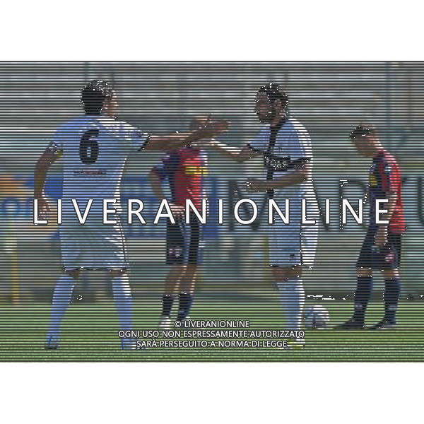 LND Serie D Poule Scudetto 2015/2016 Girone 2 Parma - 22.05.2016 Parma-Sambenedettese Nella Foto:guazzo matteo esulta con alessandro lucarelli /Ph.Vitez-Ag. Aldo Liverani
