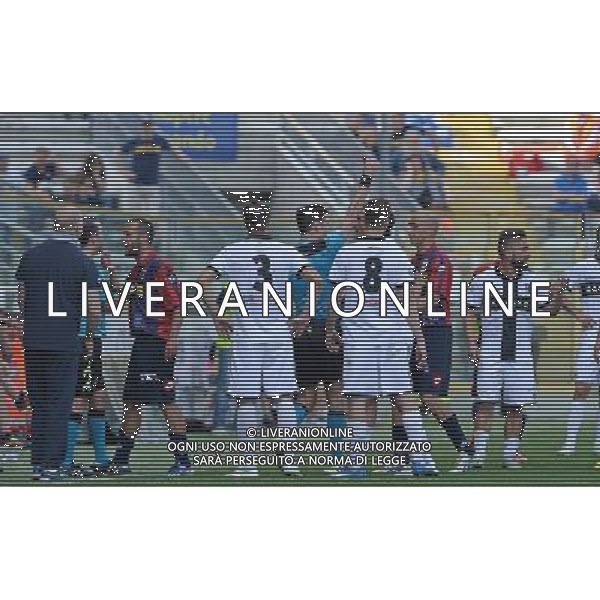 LND Serie D Poule Scudetto 2015/2016 Girone 2 Parma - 22.05.2016 Parma-Sambenedettese Nella Foto:sabatino alessandro espulso /Ph.Vitez-Ag. Aldo Liverani