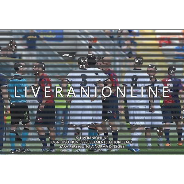 LND Serie D Poule Scudetto 2015/2016 Girone 2 Parma - 22.05.2016 Parma-Sambenedettese Nella Foto:sabatino alessandro espulso /Ph.Vitez-Ag. Aldo Liverani