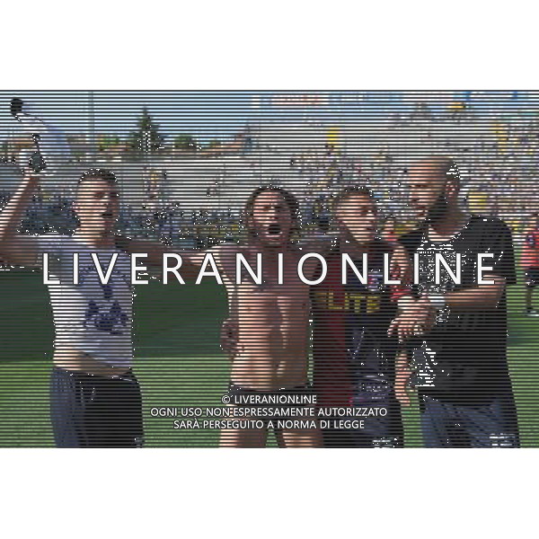 LND Serie D Poule Scudetto 2015/2016 Girone 2 Parma - 22.05.2016 Parma-Sambenedettese Nella Foto:i giocatori della sambenedettese esultano /Ph.Vitez-Ag. Aldo Liverani