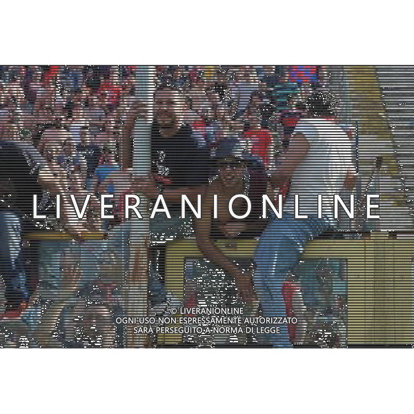 LND Serie D Poule Scudetto 2015/2016 Girone 2 Parma - 22.05.2016 Parma-Sambenedettese Nella Foto:festa dei tifosi della sambenedettese /Ph.Vitez-Ag. Aldo Liverani