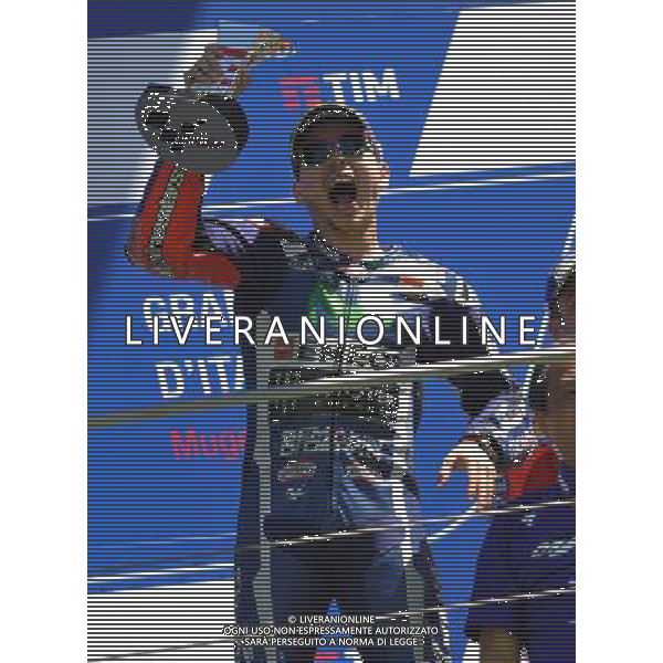 MOTOMONDIALE,GRAN PREMI D\'ITALIA TIM, PODIO MOTOGP, DOMENICA 22-05-2016, NELLA FOTO: JORGE LORENZO Â© IEMMI / AGENZIA ALDO LIVERANI SAS MOTOMONDIALE,GRAN PREMI OD\'ITALIA TIM, MUGELLO, 22-05-2016,