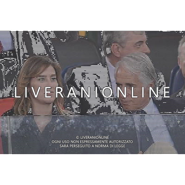 Finale TIM CUP 2015-2016 Milan vs Juventus - Roma - 21.05.2015 - nella foto: Maria Elena Boschi e Giovanni Malago\' / Ph. Corradetti - AGENZIA ALDO LIVERANI SAS