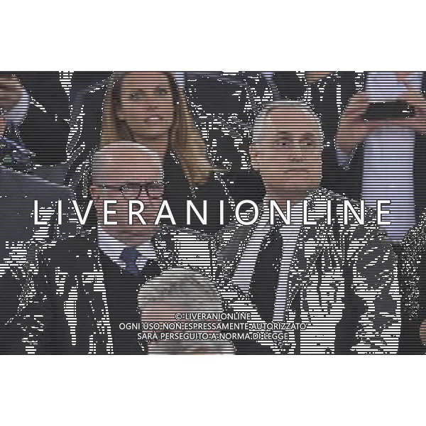 Finale TIM CUP 2015-2016 Milan vs Juventus - Roma - 21.05.2015 - nella foto: Claudio Lotito e Carlo Tavecchio / Ph. Corradetti - AGENZIA ALDO LIVERANI SAS