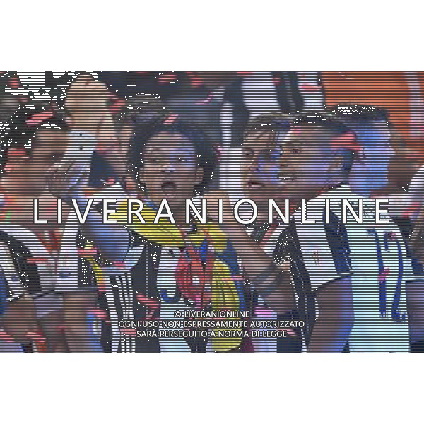 Finale TIM CUP 2015-2016 Milan vs Juventus - Roma - 21.05.2015 - nella foto: Juan Cuadrado Paulo Dybala e Alex Sandro festeggiano con un selfie / Ph. Corradetti - AGENZIA ALDO LIVERANI SAS