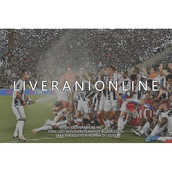 Finale TIM CUP 2015-2016 Milan vs Juventus - Roma - 21.05.2015 - nella foto: Festeggiamenti della Juventus / Ph. Corradetti - AGENZIA ALDO LIVERANI SAS