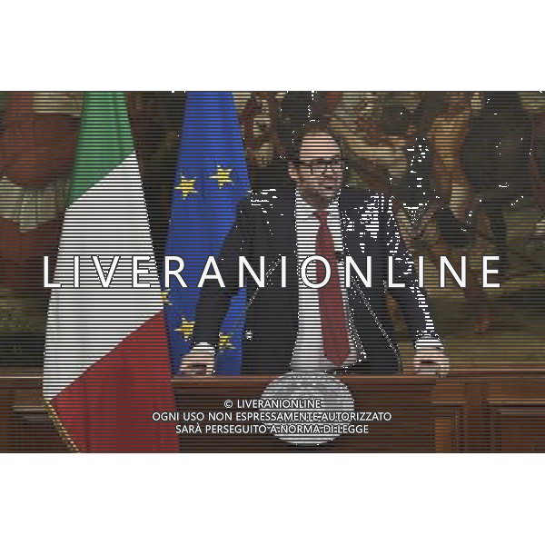 Bagnoli firma protocollo di vigilanza - Roma - 24.05.2016 - Palazzo Chigi - nella foto: Salvo Nastasi commissario di Bagnoli / Ph. Corradetti - AGENZIA ALDO LIVERANI SAS