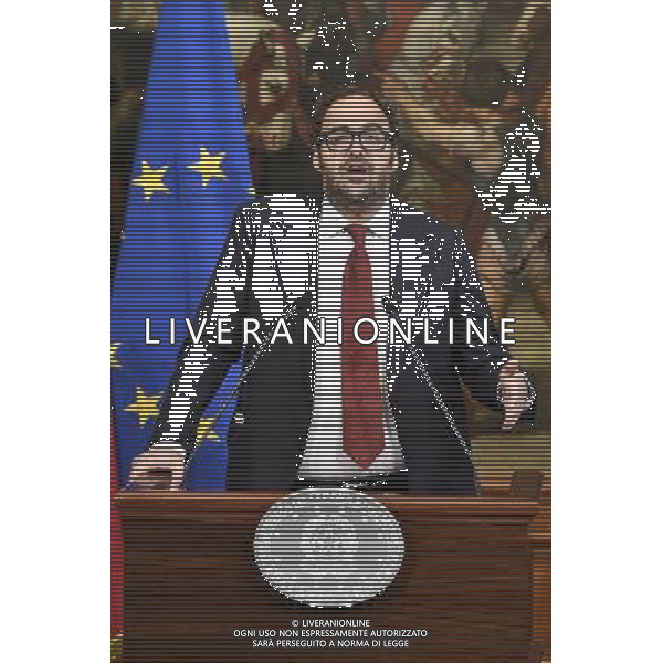 Bagnoli firma protocollo di vigilanza - Roma - 24.05.2016 - Palazzo Chigi - nella foto: Salvo Nastasi commissario di Bagnoli / Ph. Corradetti - AGENZIA ALDO LIVERANI SAS