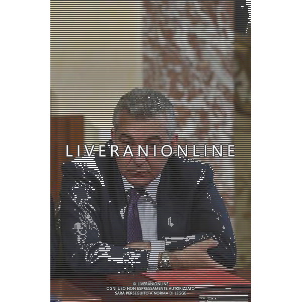 Bagnoli firma protocollo di vigilanza - Roma - 24.05.2016 - Palazzo Chigi - nella foto: Domenico Arcuri AD Invitalia / Ph. Corradetti - AGENZIA ALDO LIVERANI SAS