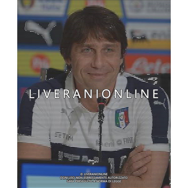 Raduno Nazionale Italiana Pre Europeo UEFA Francia 2016 Firenze - 24.05.2016 Conferenza Stampa Nella Foto:Antonio Conte /Ph.Vitez-Ag. Aldo Liverani