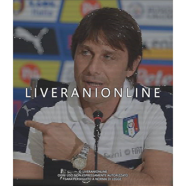 Raduno Nazionale Italiana Pre Europeo UEFA Francia 2016 Firenze - 24.05.2016 Conferenza Stampa Nella Foto:Antonio Conte /Ph.Vitez-Ag. Aldo Liverani