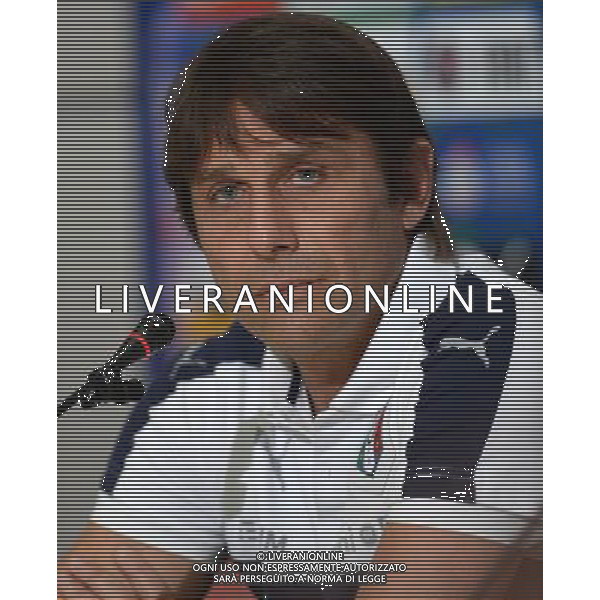 Raduno Nazionale Italiana Pre Europeo UEFA Francia 2016 Firenze - 24.05.2016 Conferenza Stampa Nella Foto:Antonio Conte /Ph.Vitez-Ag. Aldo Liverani