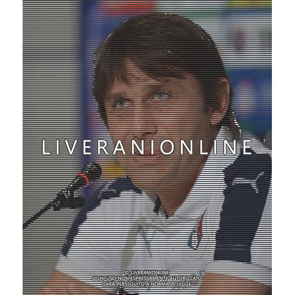 Raduno Nazionale Italiana Pre Europeo UEFA Francia 2016 Firenze - 24.05.2016 Conferenza Stampa Nella Foto:Antonio Conte /Ph.Vitez-Ag. Aldo Liverani