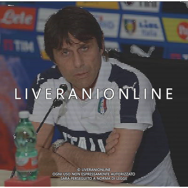 Raduno Nazionale Italiana Pre Europeo UEFA Francia 2016 Firenze - 24.05.2016 Conferenza Stampa Nella Foto:Antonio Conte /Ph.Vitez-Ag. Aldo Liverani