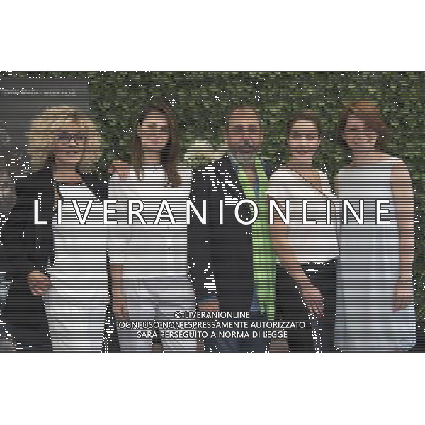 Photocall del film \' Il Traduttore \' - Roma - 24.05.2016 - nella foto: Eva Grimaldi Anna Safroncik Massimo Natale Claudia Gerini e Silvia Delfino / Ph. Corradetti - AGENZIA ALDO LIVERANI SAS