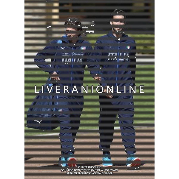 Raduno Nazionale Italiana Pre Europeo UEFA Francia 2016 Firenze - 24.05.2016 Allenamento Nella Foto:astoridavide montolivo riccardo /Ph.Vitez-Ag. Aldo Liverani