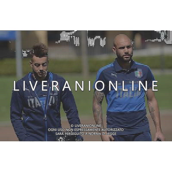Raduno Nazionale Italiana Pre Europeo UEFA Francia 2016 Firenze - 24.05.2016 Allenamento Nella Foto:el shaarawy stephan zaza simone /Ph.Vitez-Ag. Aldo Liverani