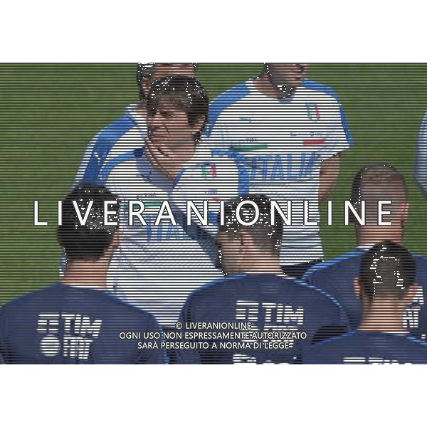 Raduno Nazionale Italiana Pre Europeo UEFA Francia 2016 Firenze - 24.05.2016 Allenamento Nella Foto:conte antonio con il gruppo /Ph.Vitez-Ag. Aldo Liverani