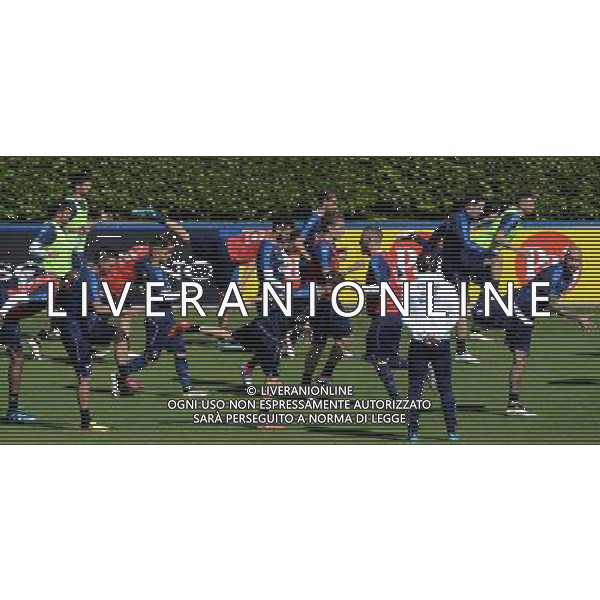 Raduno Nazionale Italiana Pre Europeo UEFA Francia 2016 Firenze - 24.05.2016 Allenamento Nella Foto:conte antonio con il gruppo /Ph.Vitez-Ag. Aldo Liverani
