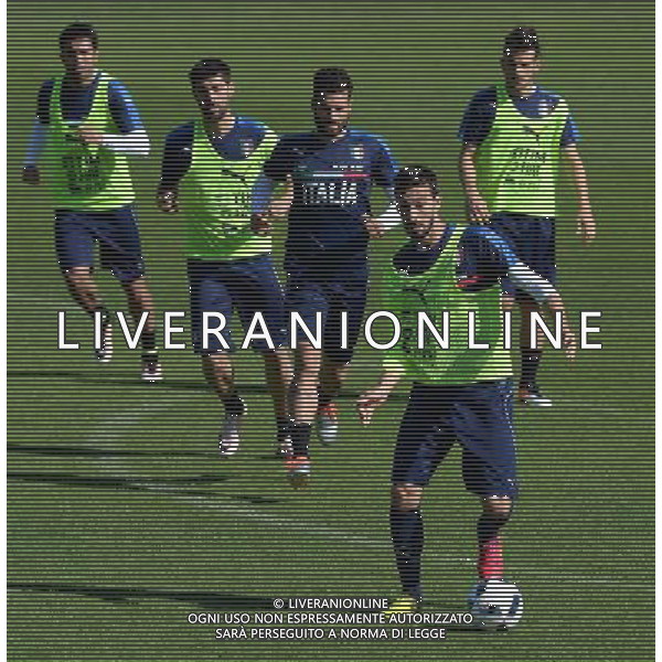 Raduno Nazionale Italiana Pre Europeo UEFA Francia 2016 Firenze - 24.05.2016 Allenamento Nella Foto:astori /Ph.Vitez-Ag. Aldo Liverani