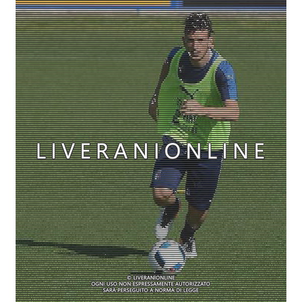 Raduno Nazionale Italiana Pre Europeo UEFA Francia 2016 Firenze - 24.05.2016 Allenamento Nella Foto:florenzi /Ph.Vitez-Ag. Aldo Liverani